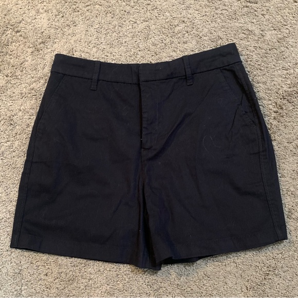 NWT Gloria Vanderbilt Black Chino Shorts 12 - Picture 1 of 7